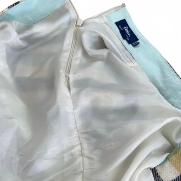 Boden British Tweed Skirt - Size 12 - Picture 13 of 13